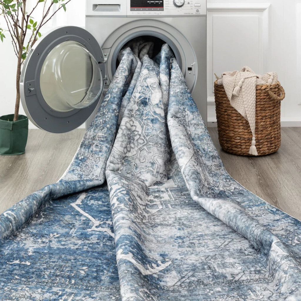 Covor interior vintage Taleta Moonlit albastru-gri 120x170cm