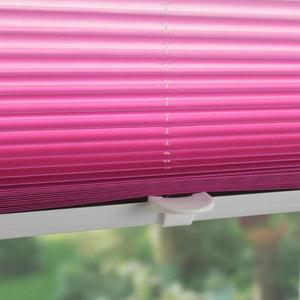 Blux Designer Sötétítő Roló 110 x 130 cm, Rózsaszín - Fehér - BShopy