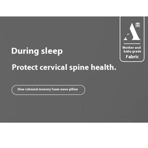 Blux Ergonomikus Memóriahabos Nyakpárna – Pihentető és Kényelmes Alváshoz - Fehér - BShopy