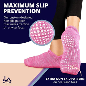 Csúszásmentes Jógazokni és Fitness Bokazokni Csomag (12 pár) – Tapadó PVC Talp - BShopy