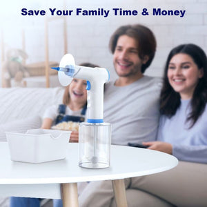 Elektromos Fülzsír Eltávolító – 500 ml Fülöblítő, 4 Nyomásfokozat, LED Világítás - BShopy