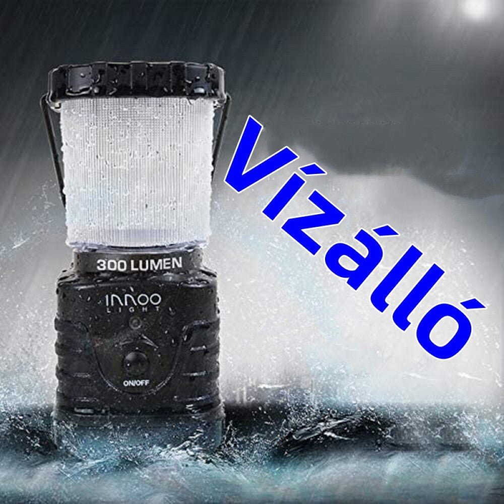 Innoo 300 Lumenes Kempinglámpa - Hordozható, Kültéri Világítás - BShopy