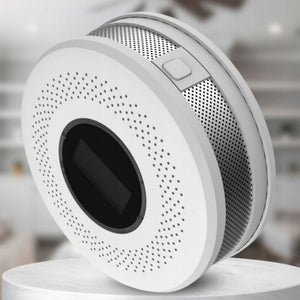 JKD 512COM Szén - Monoxid és Füstérzékelő LCD Kijelzővel, 85 dB Hangriasztással - 2 db - BShopy