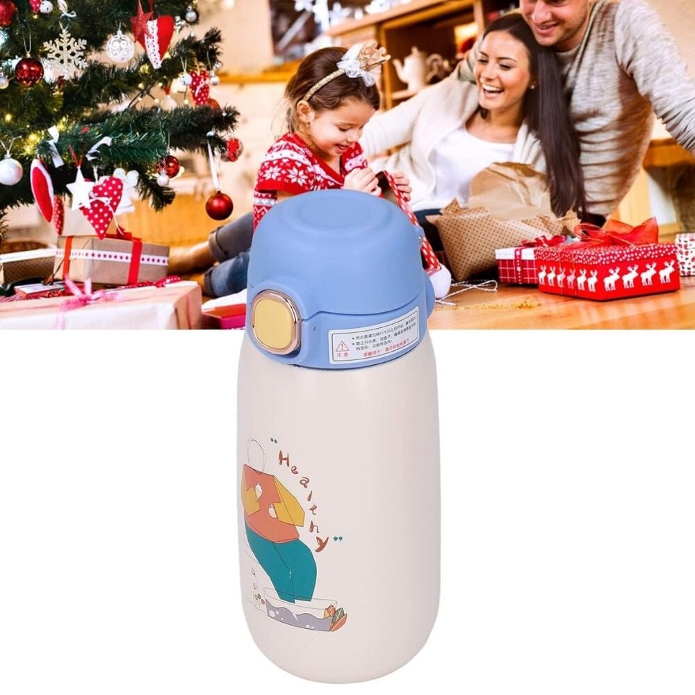 KADIMENDIUM mintás vákuum palack (kék) - BShopy