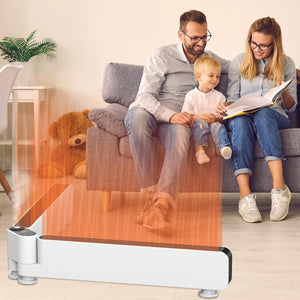 Radiator electric Nikoson cu umidificator – încălzitor de aer economic cu grafen pentru baie, sufragerie - BShopy