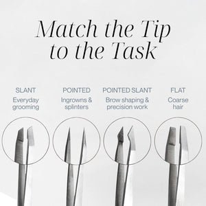 Professzionális Csipesz Szett – 4 az 1 - ben Precíziós Szőrtelenítés - BShopy