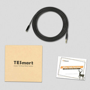 TESmart 3,5 mm - es TRS Mikrofonos Fejhallgató Hosszabbító Kábel – Telefonhoz és PC - hez (1,82 m, Fekete) - BShopy