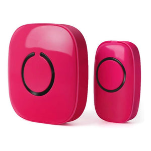 Vezeték Nélküli Ajtócsengő Szett – 1 Adó + 1 Vevő, 300 m Hatótáv, 52 Dallam, LED Jelzés, Elemes - BShopy