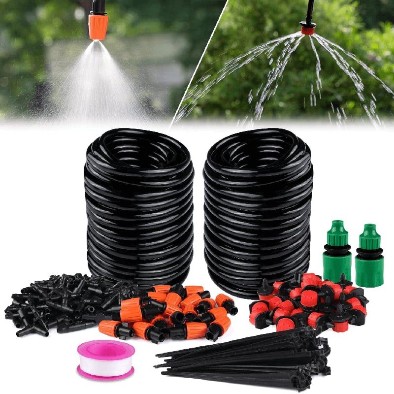 149 Részes Automata Csepegtető Öntözőrendszer Kerthez - Víztakarékos Locsolószett - BShopy