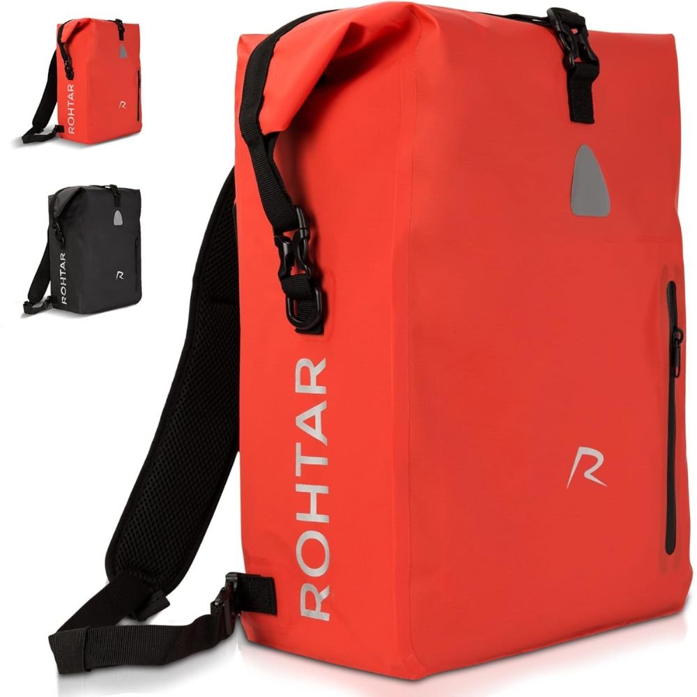 3 - az - 1 - ben Prémium Kerékpáros Táska – Hátizsák, Oldaltáska és Pannier egyben 18l - BShopy