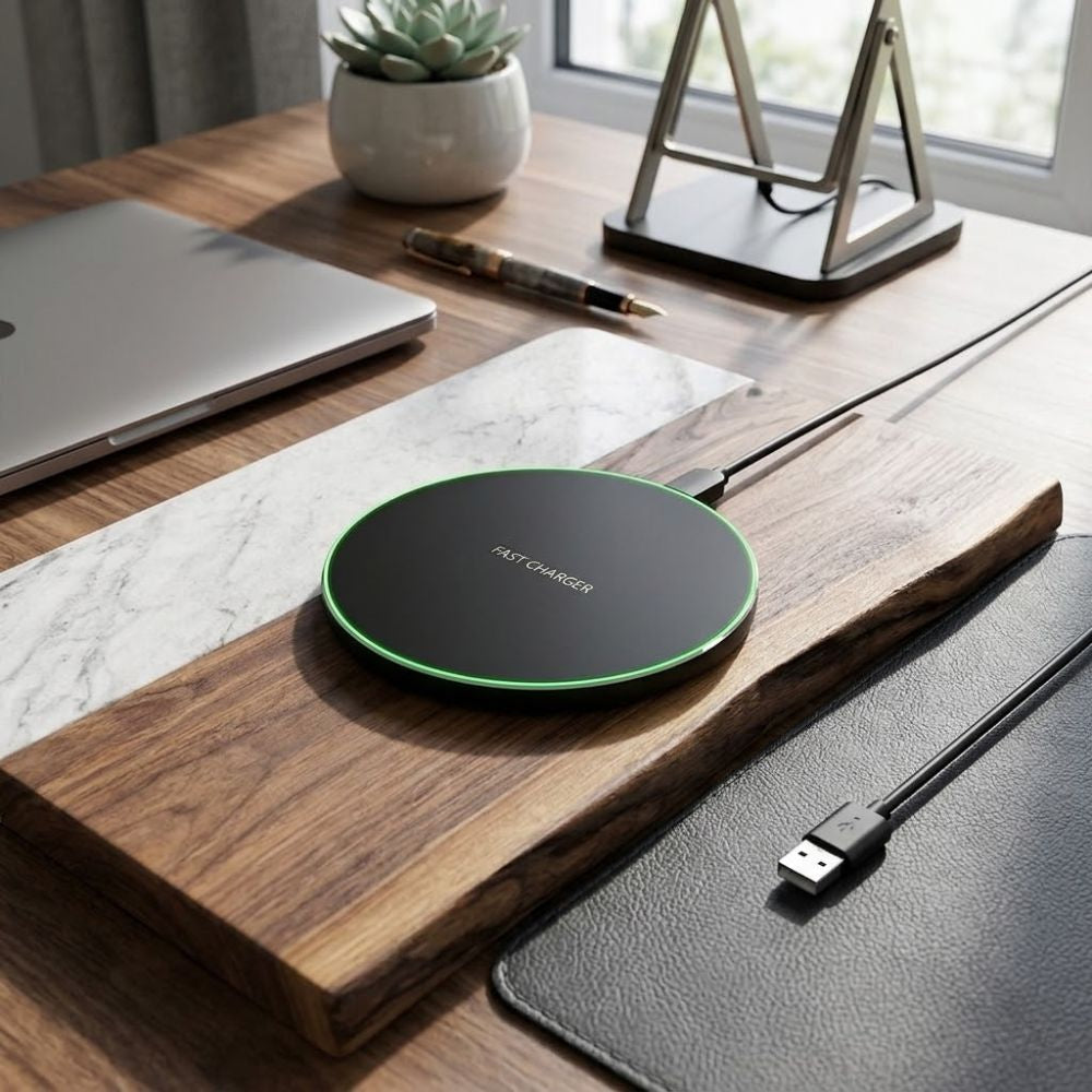 Încărcător Wireless Rapid 15 W Bshopy LTD‑006 – Compatibil Qi pentru Telefoane