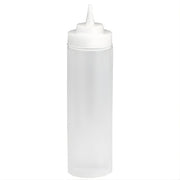 Set de sticle dozatoare – 6 bucăți de 230 ml, sticle din plastic pentru sosuri, utilizare în bucătărie