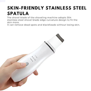 Aparat ultrasonic AmazeFan pentru curățarea feței - spatulă pentru curățare profundă și îngrijirea pielii - BShopy