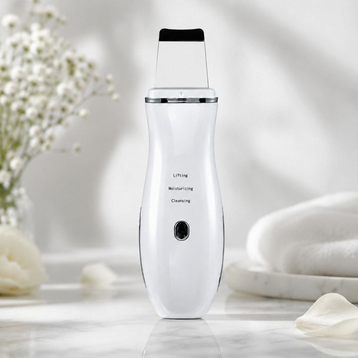 Aparat ultrasonic AmazeFan pentru curățarea feței - spatulă pentru curățare profundă și îngrijirea pielii - BShopy