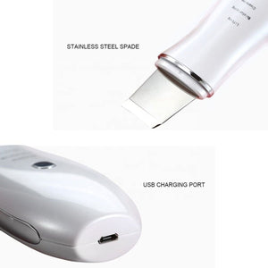 Aparat ultrasonic AmazeFan pentru curățarea feței - spatulă pentru curățare profundă și îngrijirea pielii - BShopy