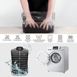 Antelife Fűthető Mellény L - 3 Hőmérsékleti Szinttel, USB Töltés - BShopy
