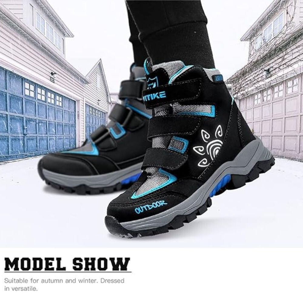 ASHION Téli Cipő 28 - as (Kék - Fekete) - BShopy