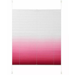 Blux Designer Sötétítő Roló 110 x 130 cm, Rózsaszín - Fehér - BShopy