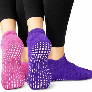Csúszásmentes Jógazokni és Fitness Bokazokni Csomag (12 pár) – Tapadó PVC Talp - BShopy