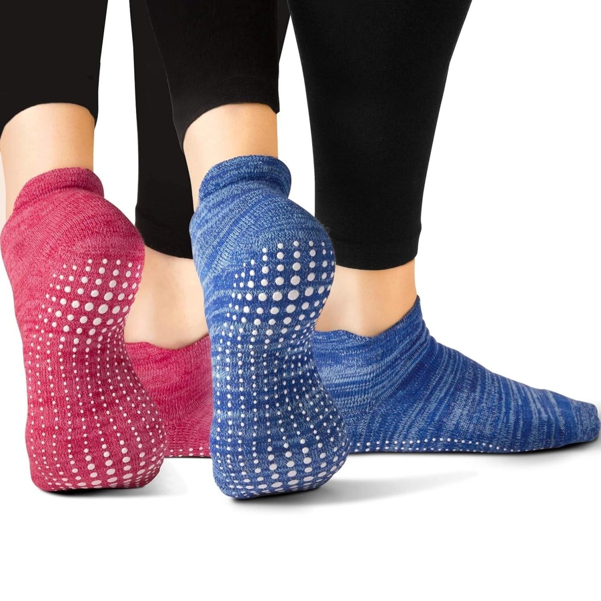Csúszásmentes Jógazokni és Fitness Bokazokni Csomag (12 pár) – Tapadó PVC Talp - BShopy