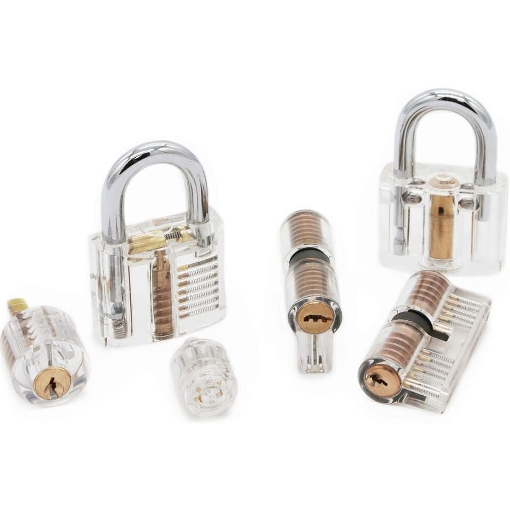 Curious Smith Lockpick Gyakorló Zárkészlet - Nagy Német Segédlettel, Profi Zárnyitó Eszközök - BShopy