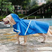 Pelerină de ploaie Doglemi XL pentru câini de talie mare - Albastru