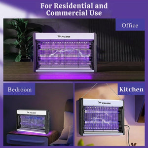 Elektromos Szúnyogirtó Lámpa és Rovarcsapda – USB-C, Vegyszermentes (Beltéri/Kültéri)-BShopy