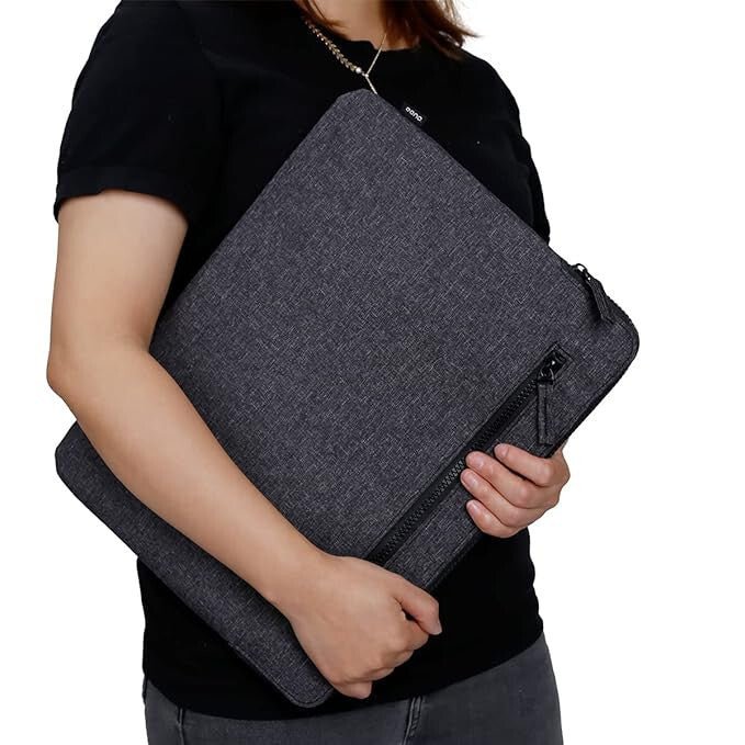 Eono Laptop Táska 14 Hüvelykes Készülékhez - Vízálló, Vékony Sötétszürke Tok - BShopy