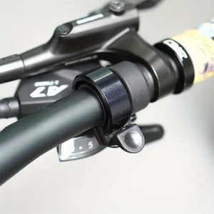 Fekete Kerékpárcsengő 22 mm - es Hangszóróval - 31 mm - es Kormányhoz - BShopy