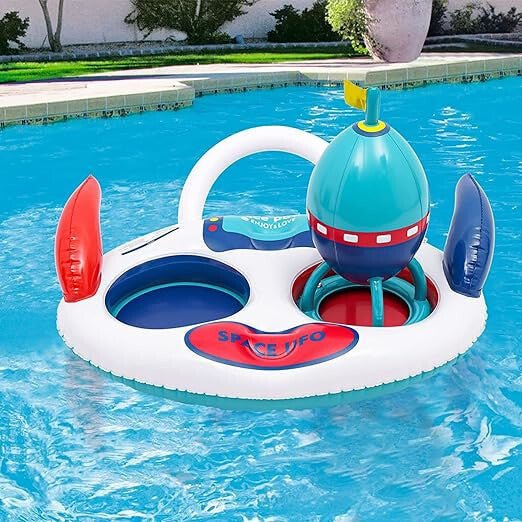 Felfújható UFO Medencejáték - Szórakoztató Nyári Élmény Gyerekeknek - BShopy