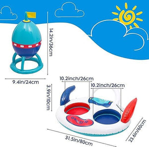 Felfújható UFO Medencejáték - Szórakoztató Nyári Élmény Gyerekeknek - BShopy