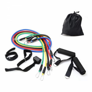 Fitbody 11 db - os Fitnesz Gumikötél Készlet – Színes - BShopy