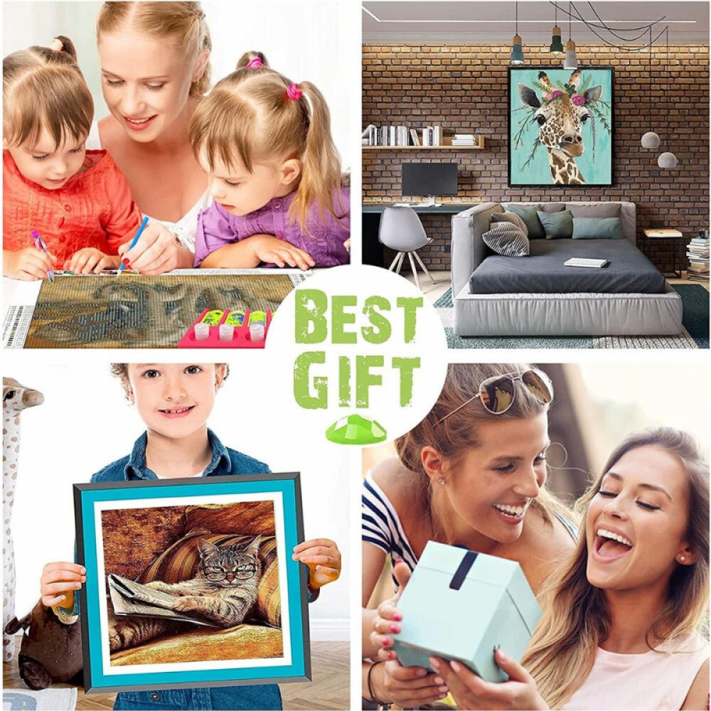 Gyémántfestő Készlet Ősz Mintával 40 x 30 cm - BShopy