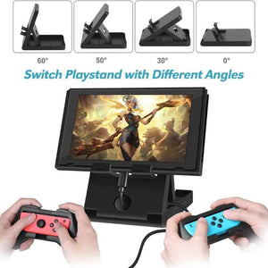 HEYSTOP Nintendo Switch Hordozható Tok - Fekete - BShopy