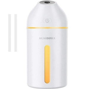 Homasy Hordozható Mini Párásító, 320 ml - es (Fehér) - BShopy