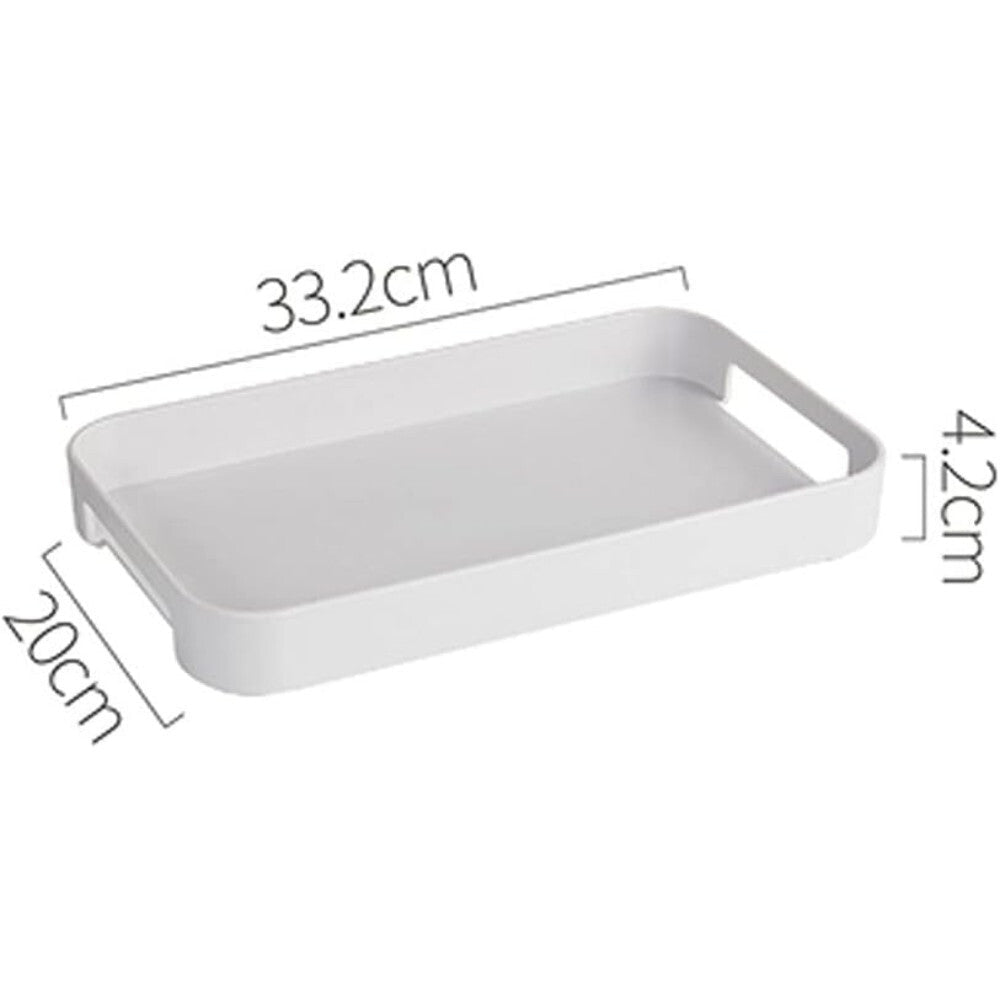 JIYANANDP Multifunkcionális Tálca – Csúszásmentes Univerzális Tároló és Szervírozó Tálca - BShopy