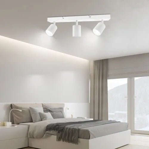 Kambo 3 Égős Forgatható LED Mennyezeti Spotlámpa (Fehér) - BShopy