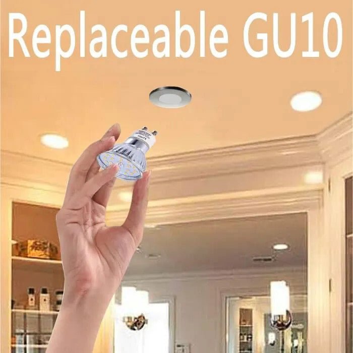 Kambo Süllyesztett Mennyezeti LED Spotlámpa 4 db 6W GU10 Izzókkal - BShopy