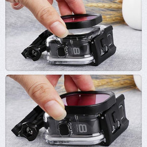 Lupholue 3 az 1 - ben Lencseszűrő Szett Mobiltelefonhoz - Piros, Rózsaszín és Lila Színekben - BShopy