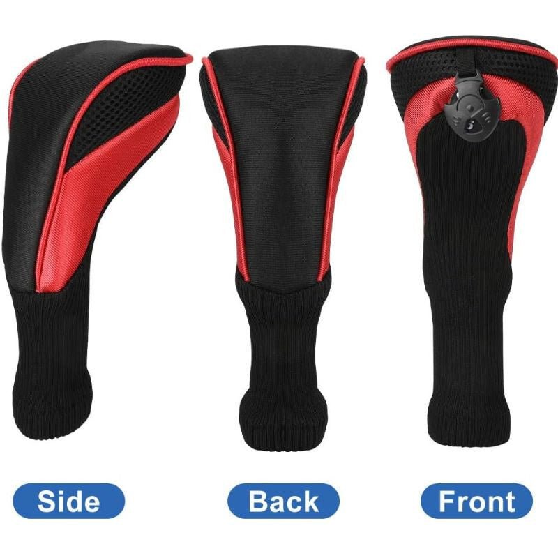 LZGOPE Golfütő Fejvédő Szett 3db (Piros) - BShopy