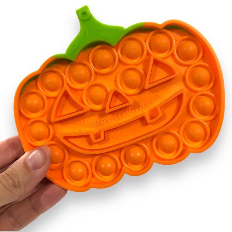 Milestar Pop It Stresszoldó Játék - Halloween Tök, Kicsi (13,5×11 cm) - BShopy