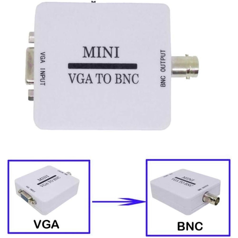 MINTATA2019 Mini VGA/BNC Videókonverter Doboz, Videó Átalakító Adapter - BShopy