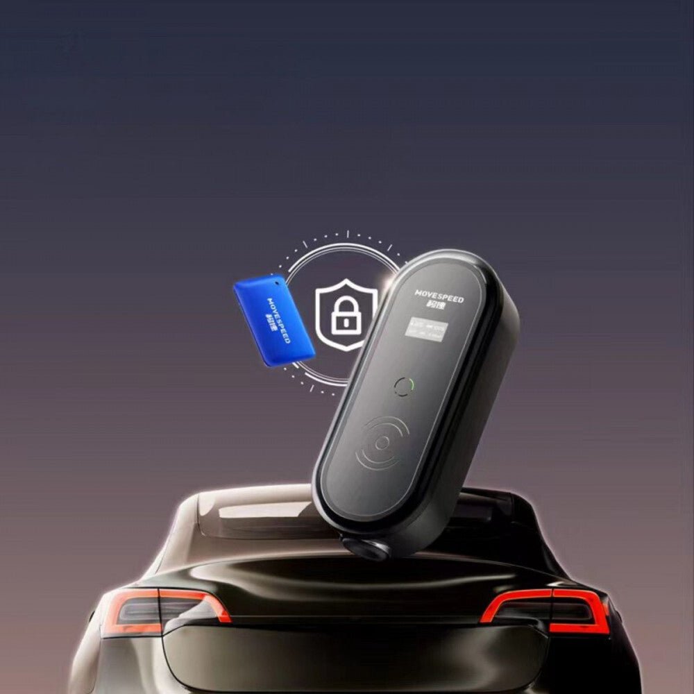 Movespeed Vízálló Okos EV Töltő - 3500 W, Kompatibilis EV/PHEV, Kültéri - BShopy