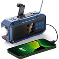 Radio portabil multifuncțional – Bluetooth, powerbank, solar, lanternă de urgență - BShopy