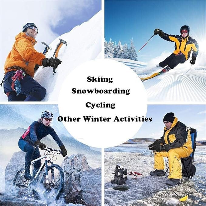 Naturehike Téli Vízálló Érintőképernyős Síkesztyű L Méretben - Meleg Szürke Sportkesztyű - BShopy