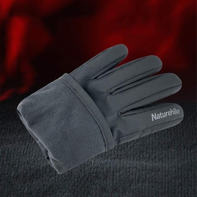 Naturehike Téli Vízálló Érintőképernyős Síkesztyű L Méretben - Meleg Szürke Sportkesztyű - BShopy
