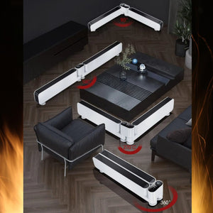 Nikoson Elektromos Fűtőtest Párásítóval – Energiatakarékos Grafén Légmelegítő Fürdőszobába, Nappaliba - BShopy