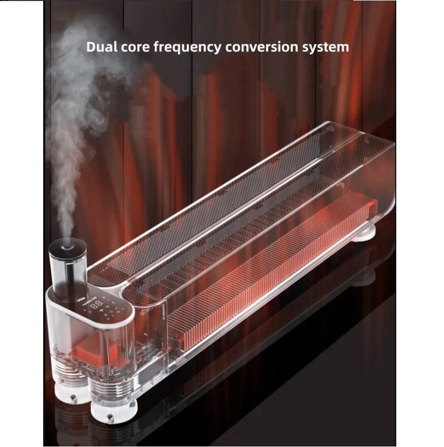 Nikoson Elektromos Fűtőtest Párásítóval – Energiatakarékos Grafén Légmelegítő Fürdőszobába, Nappaliba - BShopy