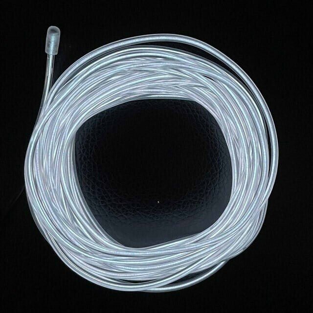OneLED Autós LED szál, vágható LED fény,Szivargyújtós Töltésű 3m (Jégkék) - BShopy