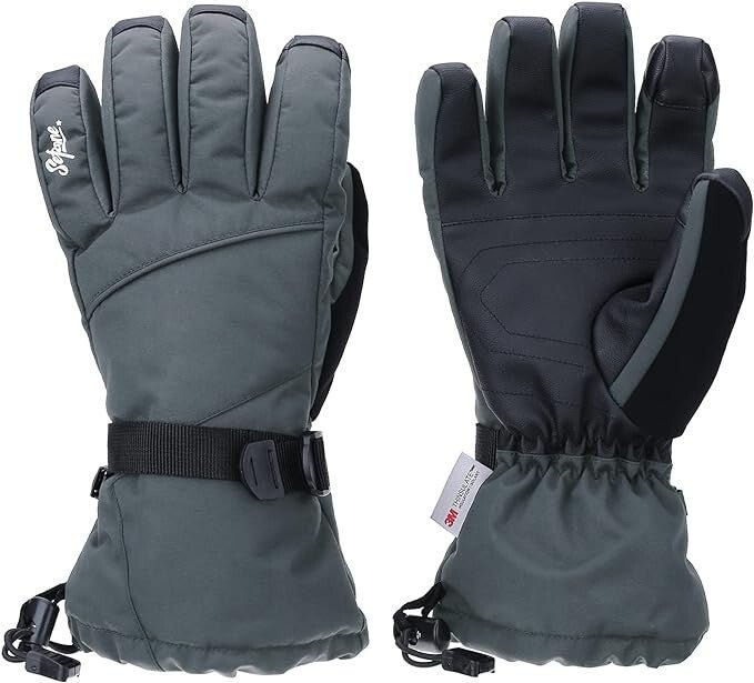 Sefzone M - es Férfi Érintőképernyős Síkesztyű - Szürkéskék - BShopy